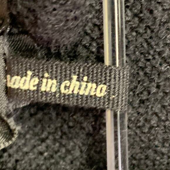 RAG & BONE Size M Black Grey Knit Wool Blend V-Neck Pullover - Picture 9 of 9